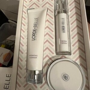 Lorde + Belle 3 Piece Anti Aging Skin Care Regimen NEW NIB MSRP $199